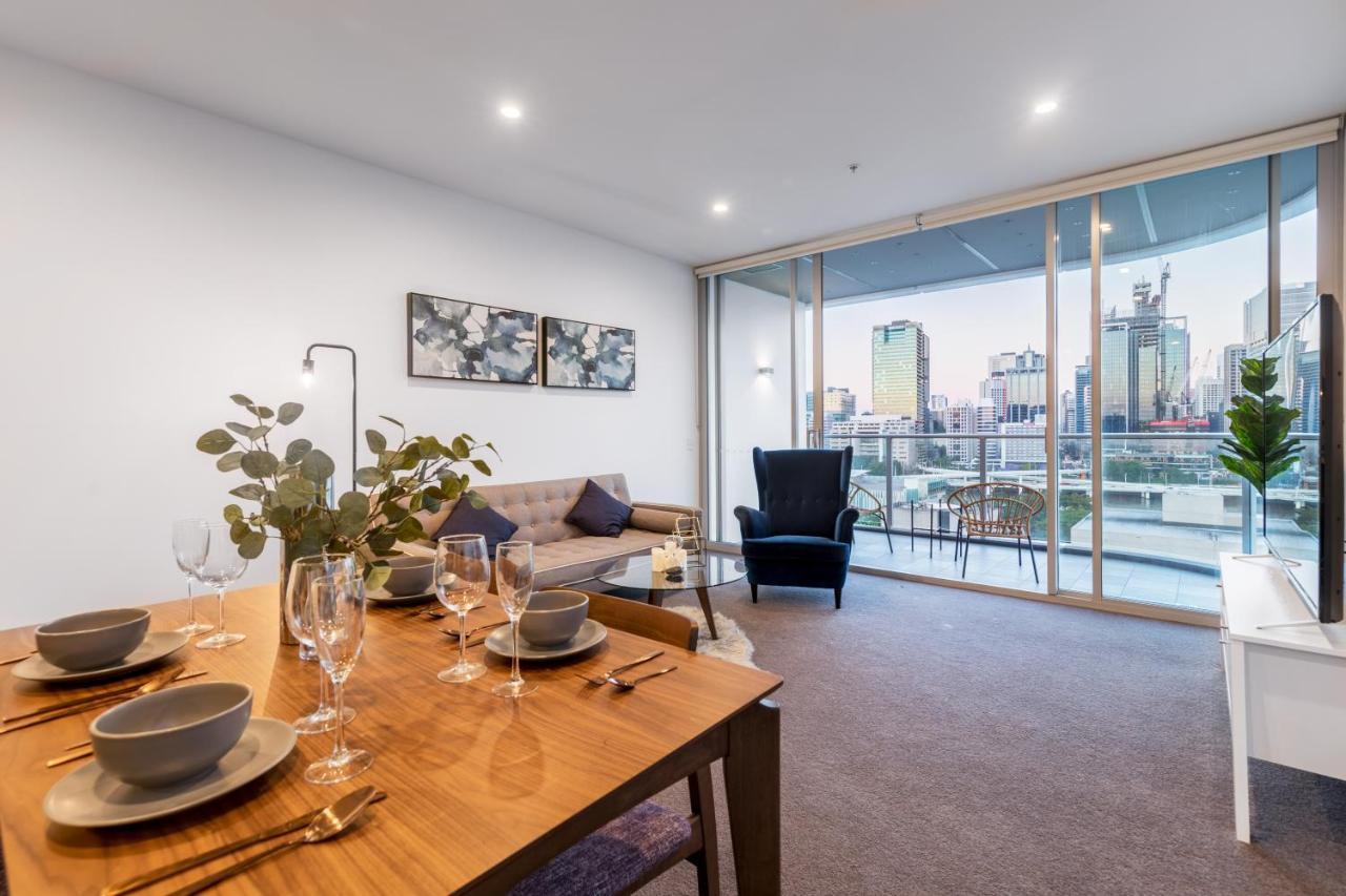 Lucid Apartment South Brisbane Bagian luar foto