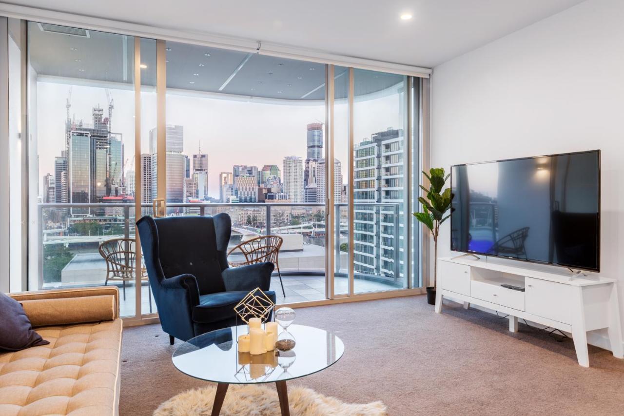 Lucid Apartment South Brisbane Bagian luar foto