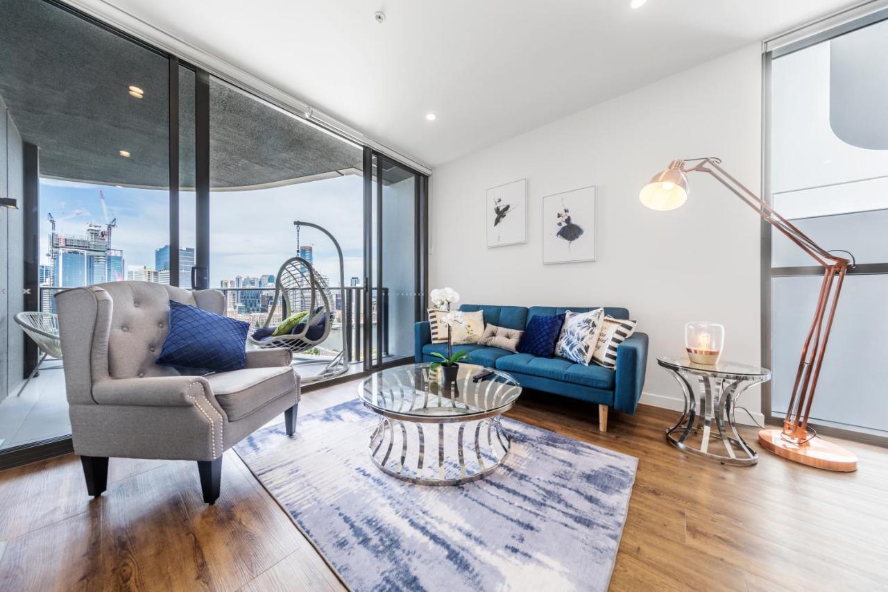 Lucid Apartment South Brisbane Bagian luar foto